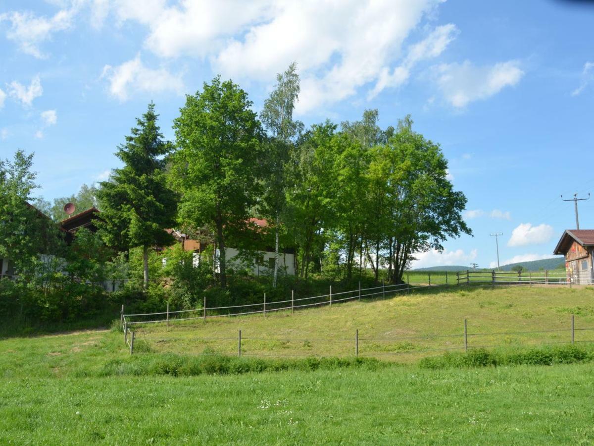 Ferienwohnung Wildgatter Grafenwiesen Exterior foto
